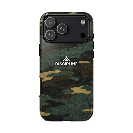 Discipline iPhone Case - Camo
