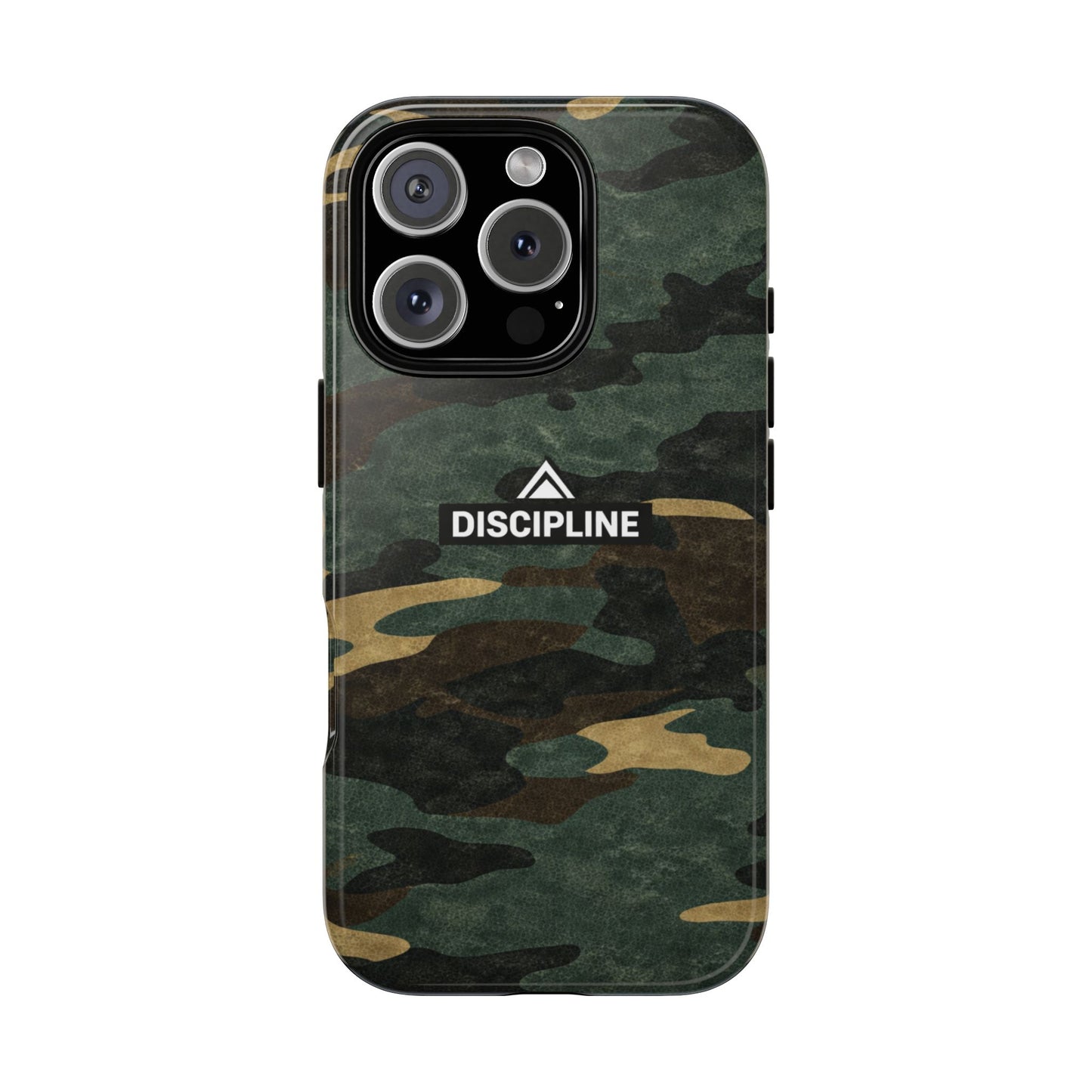 Discipline iPhone Case - Camo